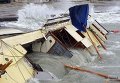 Шторм уничтожил гафельную шхуну Танго Юг в Одессе