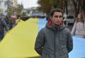 Подготовка к Маршу Героев в Киеве