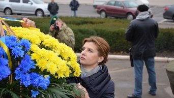 Марина Порошенко посетила Мариуполь