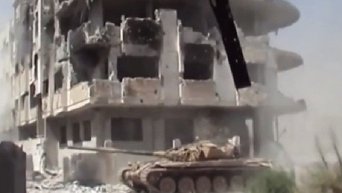 Наступление сирийской армии на город Джобар