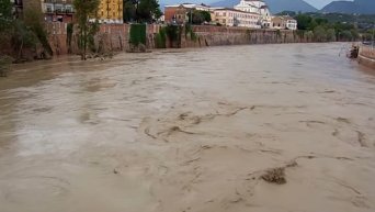 Наводнение в Италии. Видео