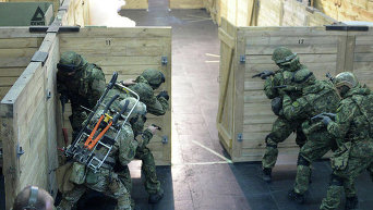 Тренировка спецназа КОРД МВД Украины