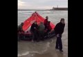 Спасение пассажиров катера, затонувшего в Затоке под Одессой