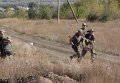 Бойцы 25-й бригады ВДВ ВСУ на полосе препятствий