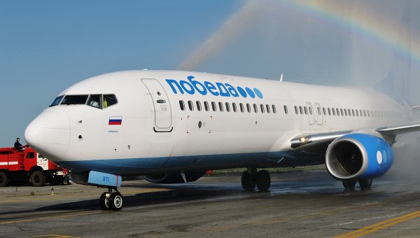 Самолет российской авиакомпании Победа. Архивное фото