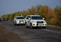 Машины ОБСЕ в Донбассе. Архивное фото
