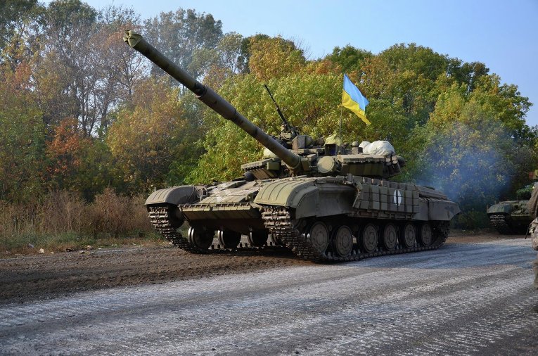 Отвод танков, минометов калибром до 120 мм и артиллерийских систем калибром менее 100 мм на дебальцевском направлении