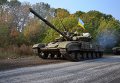 Отвод танков, минометов калибром до 120 мм и артиллерийских систем сил АТО калибром менее 100 мм на дебальцевском направлении