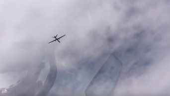 Кадры из кабины российского истребителя в Сирии. Видео