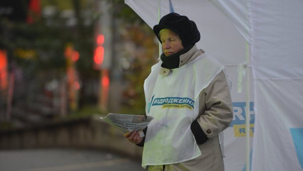 Местные выборы в Киеве. Агитаторы