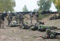 Делегация из США и Великобритании на учениях украинских десантников