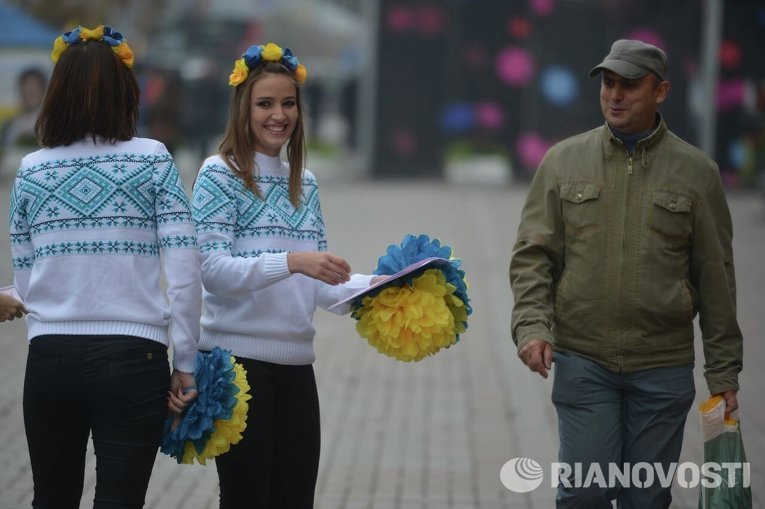 Перфоманс Кастинг в мэры Киева от столичных панночек