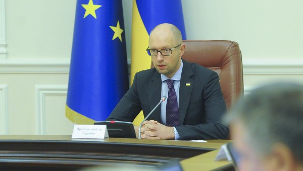 Премьер-министр Украины Арсений Яценюк