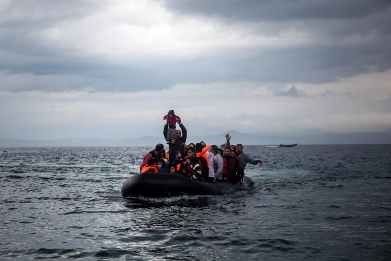Положение мигрантов в Греции
