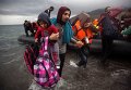 Спасение мигрантов в Греции
