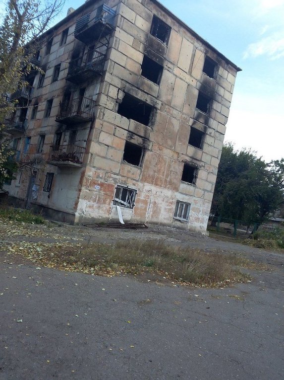 Первомайск сегодня: разрушенные дома, пустые улицы