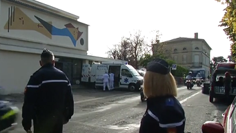 Автобус с пенсионерами сгорел в ДТП на юге Франции. Видео