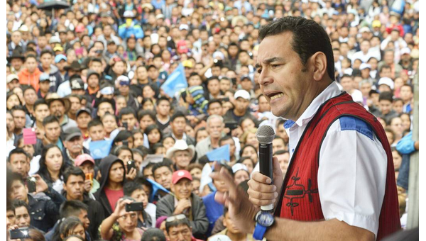 Актер Джимми Моралес стал президентом Гватемалы