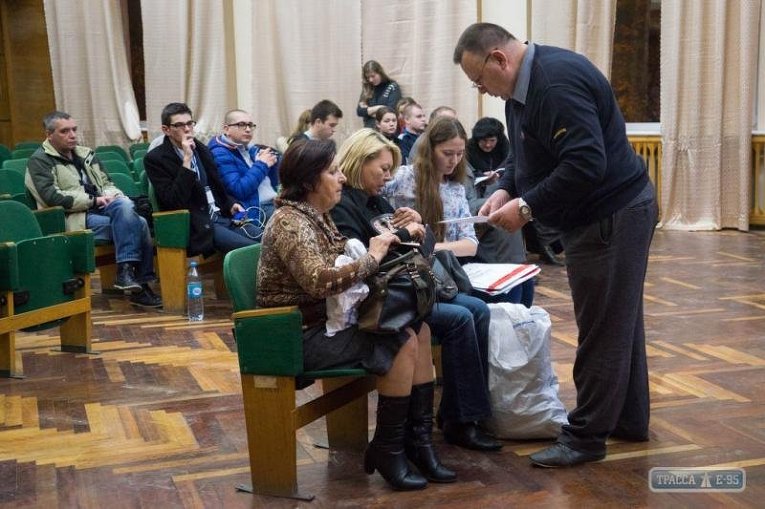 Подсчет голосов в Одессе