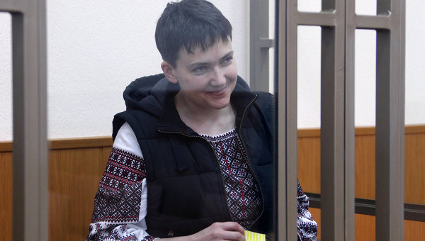 Надежда Савченко в российском суде