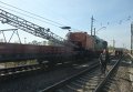 Восстановление ж/д путей и электросетей в Донбассе