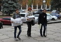 Сбор протоколов и бюллетеней в Днепропетровске