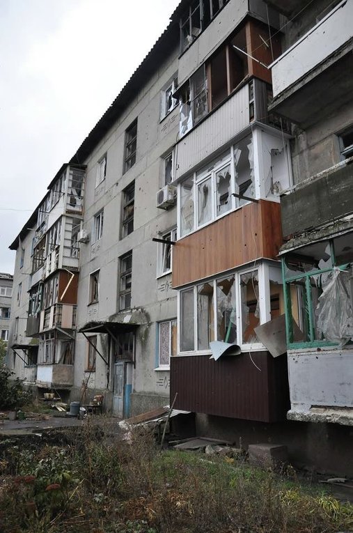 Ситуация в Песках под Донецком