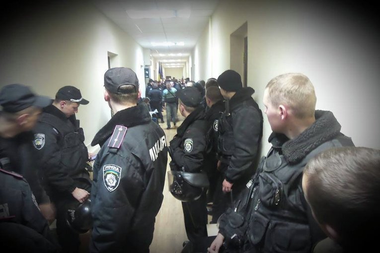 Правоохранители на заседании по делу Игоря Мосийчука