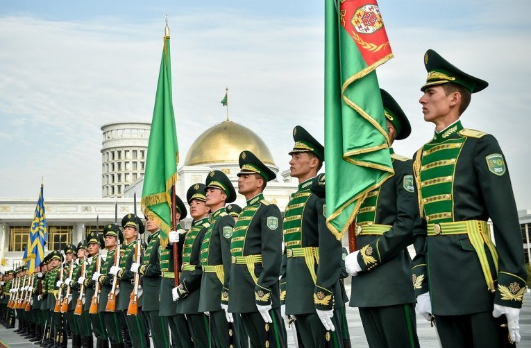 Встреча Петра Порошенко в Туркмении
