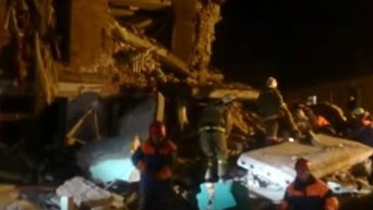 В жилом доме в Хабаровском крае произошел взрыв. Видео