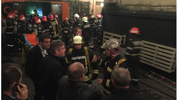 Пожар в ночном клубе Бухареста