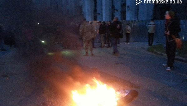 Милиция пресекла конфликт во время акции в память о погибших в Одессе 2 мая