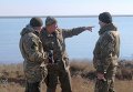 Украинские десантники укрепляют позиции на границе Крыма