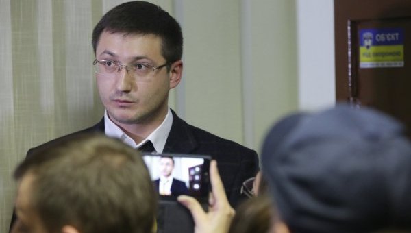 Прокурор Александр Голинченко, который представлял ГПУ на слушаниях в Печерском райсуде Киева по жалобе на задержание Геннадия Корбана