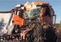 Авария грузовика с пивом на трассе под Ганновером в Германии