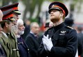 Британский принц Гарри на встрече в ветеранами вооруженных сил Великобритании