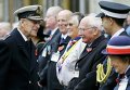 Британский принц Филипп на встрече в ветеранами вооруженных сил Великобритании