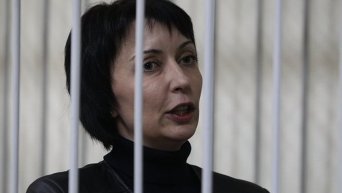 Экс-министр юстиции Украины Елена Лукаш в Печерском райсуде Киева