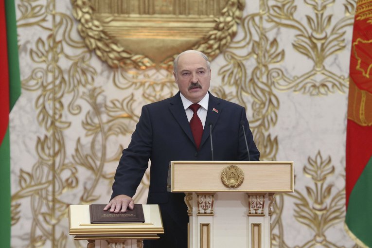 Инаугурация президента Белоруссии Александра Лукашенко