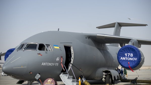 Военно-транспортный самолет Ан-178 производства ГК Антонов