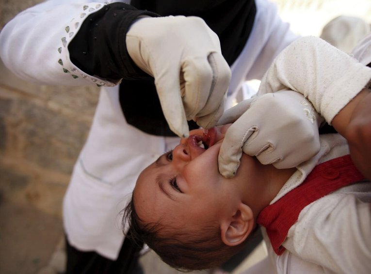 Вакцинация от полиомиелита в Йемене